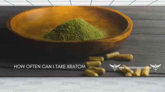 how often can I take kratom