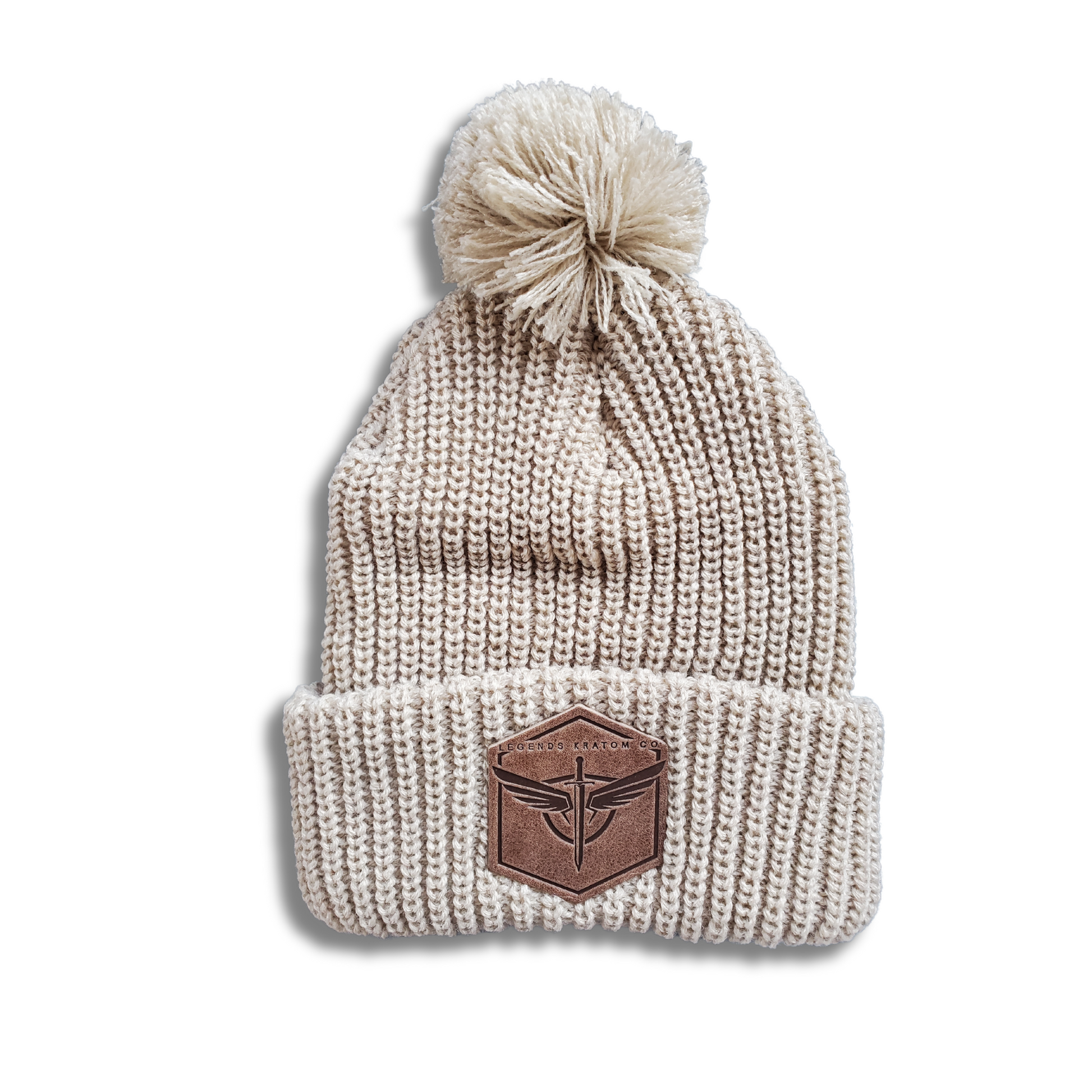 Pom Knit Beanie - L.K.C.