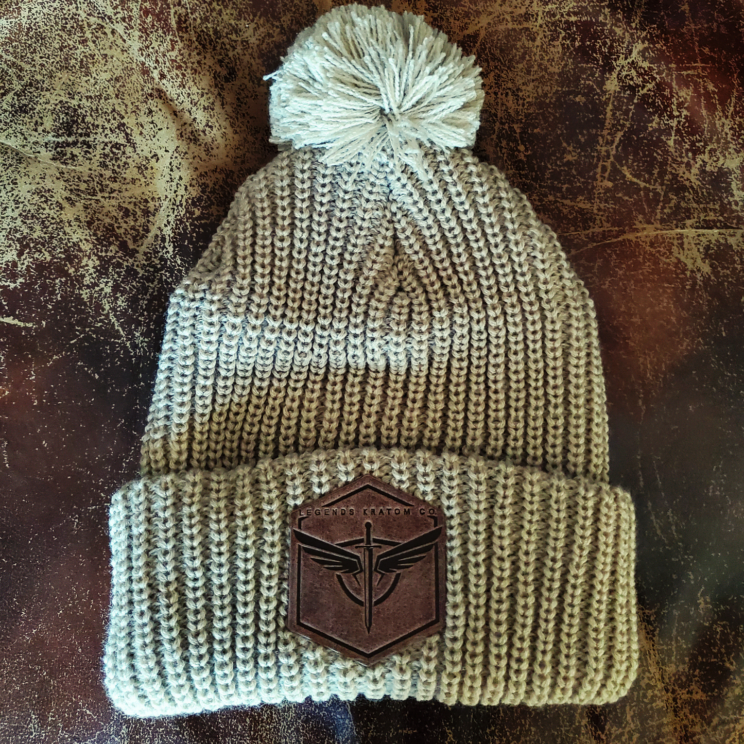 Pom Knit Beanie - L.K.C.